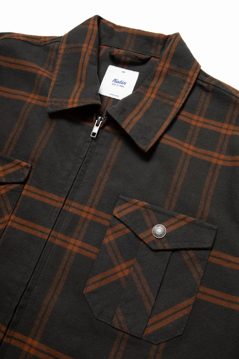 Katin Anderson Flannel Black Wash-3